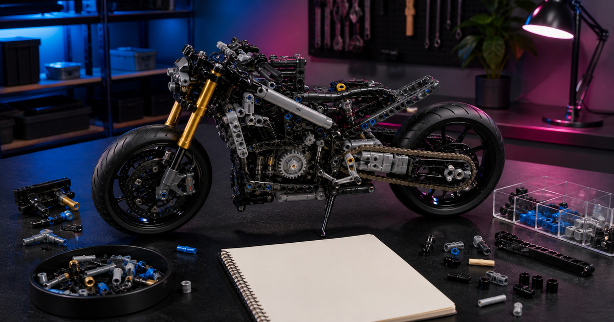 LEGO Technic moto : choisir selon les mécanismes et la difficulté