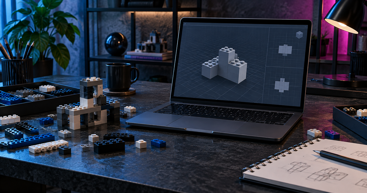 Mecabricks : créer et rendre un modèle LEGO en 3D dans le navigateur