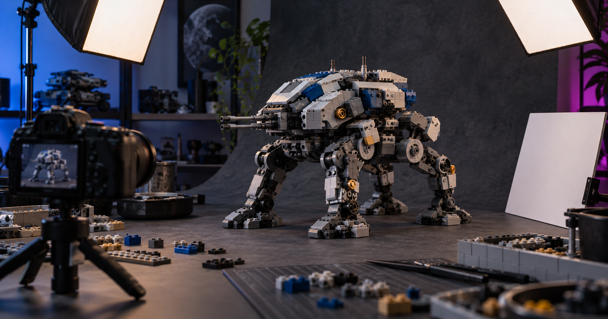 Photographier ses LEGO : lumière, fond et réglages pour montrer les détails