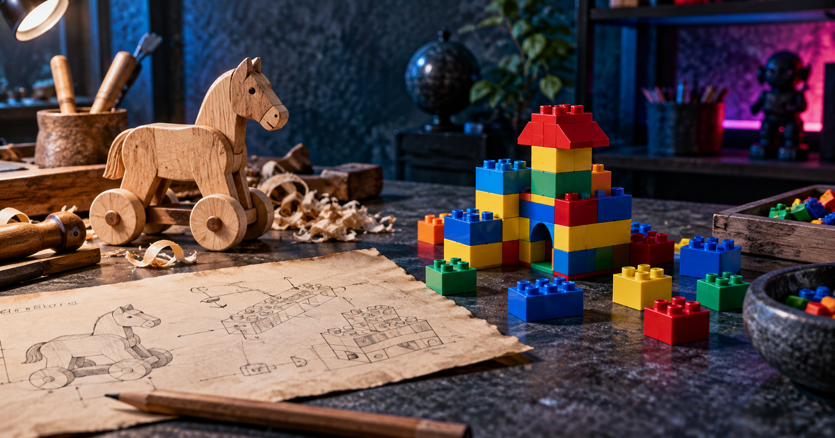 Que veut dire LEGO en danois et comment le nom de la marque est-il né ?