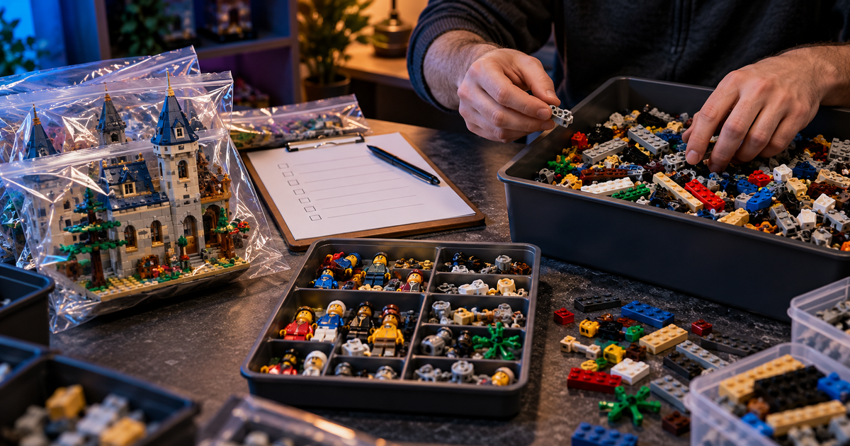 Vendre ses LEGO : lot complet, pièces séparées ou vrac ?